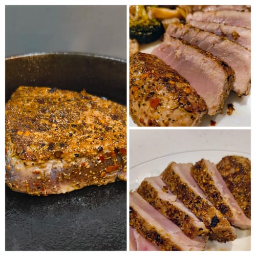 Customer photo review of Fresh Albacore Tuna Loin