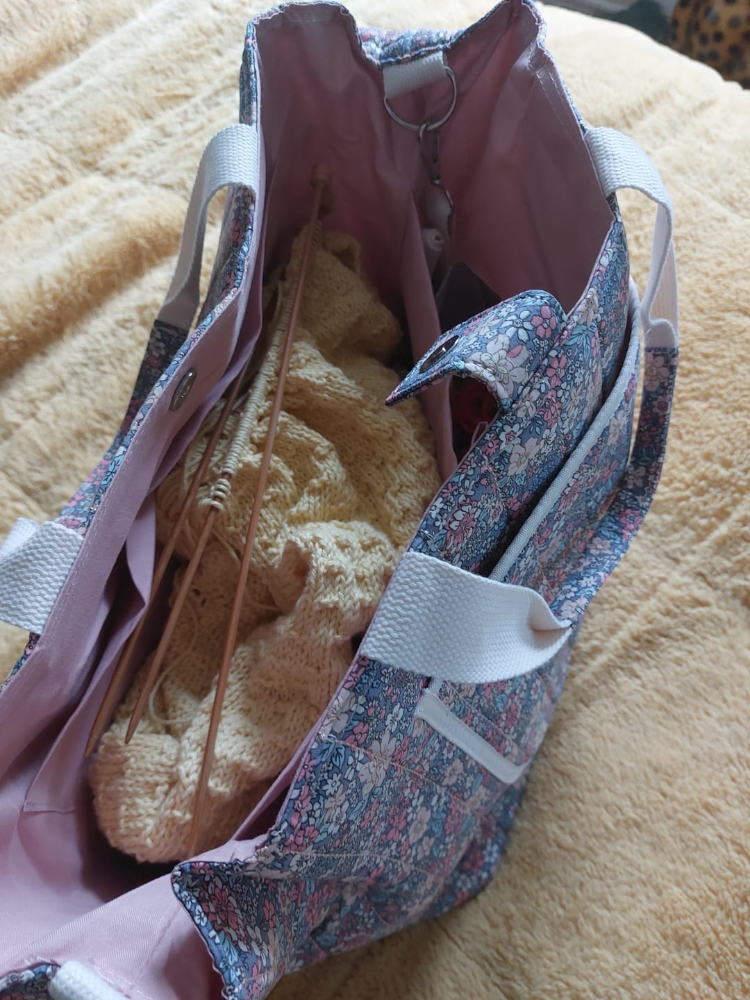 Customer photo review of Flora Tote Bag