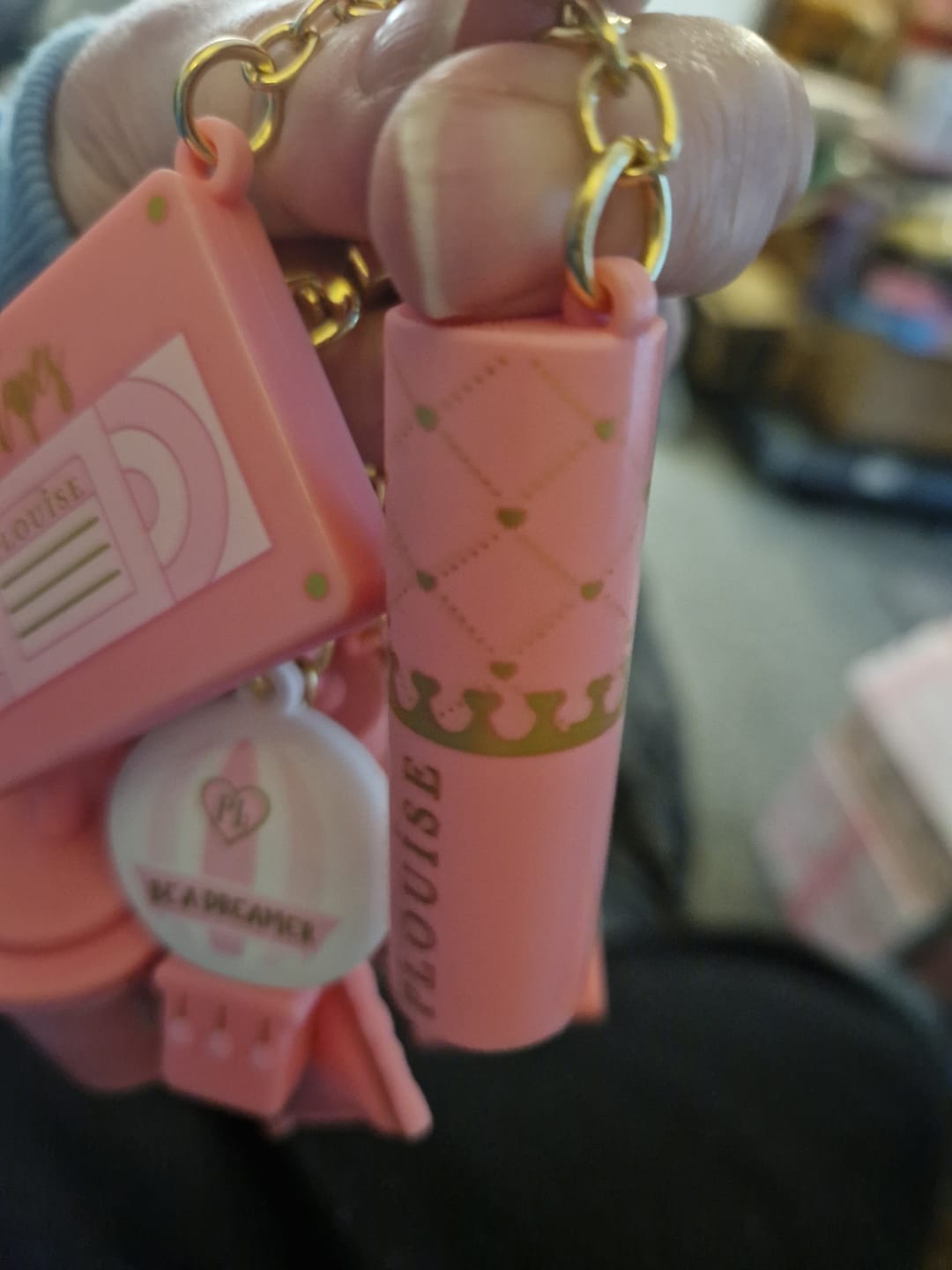 Klantfotorecensie van P. Louise Stay Shining Mini Keychain Lip Oil