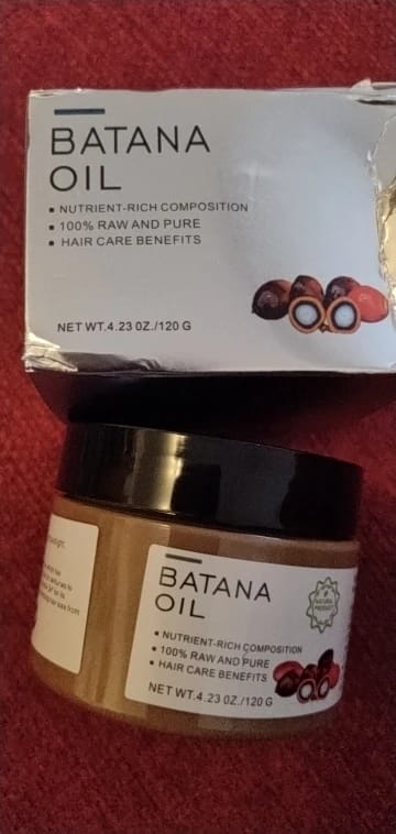 Customer photo review of Raw Batana Oil Hair Oil For Growth And Thickness — Golden Amber | KIMLUD