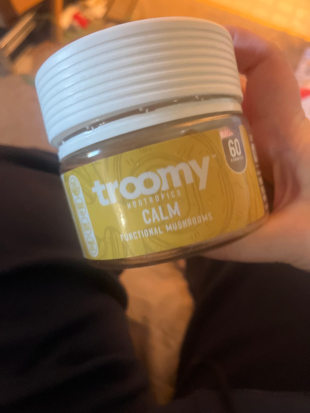 Customer photo review of Calm: Reishi Mushroom Gummies