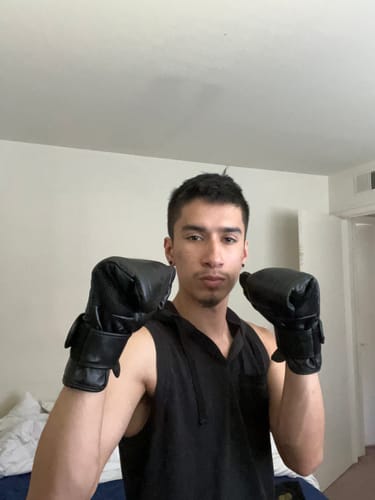 Customer photo review of GLADIATOR BAG MITTS 2.0
