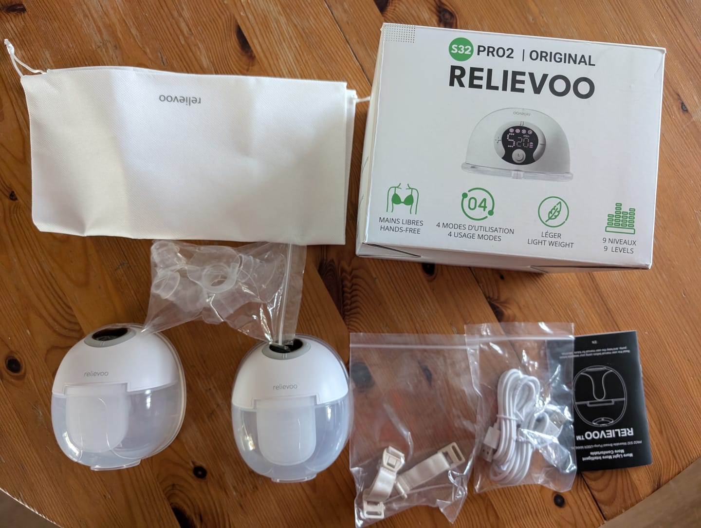 Customer photo review of Relievoo® Wearable Breast Pump PRO2