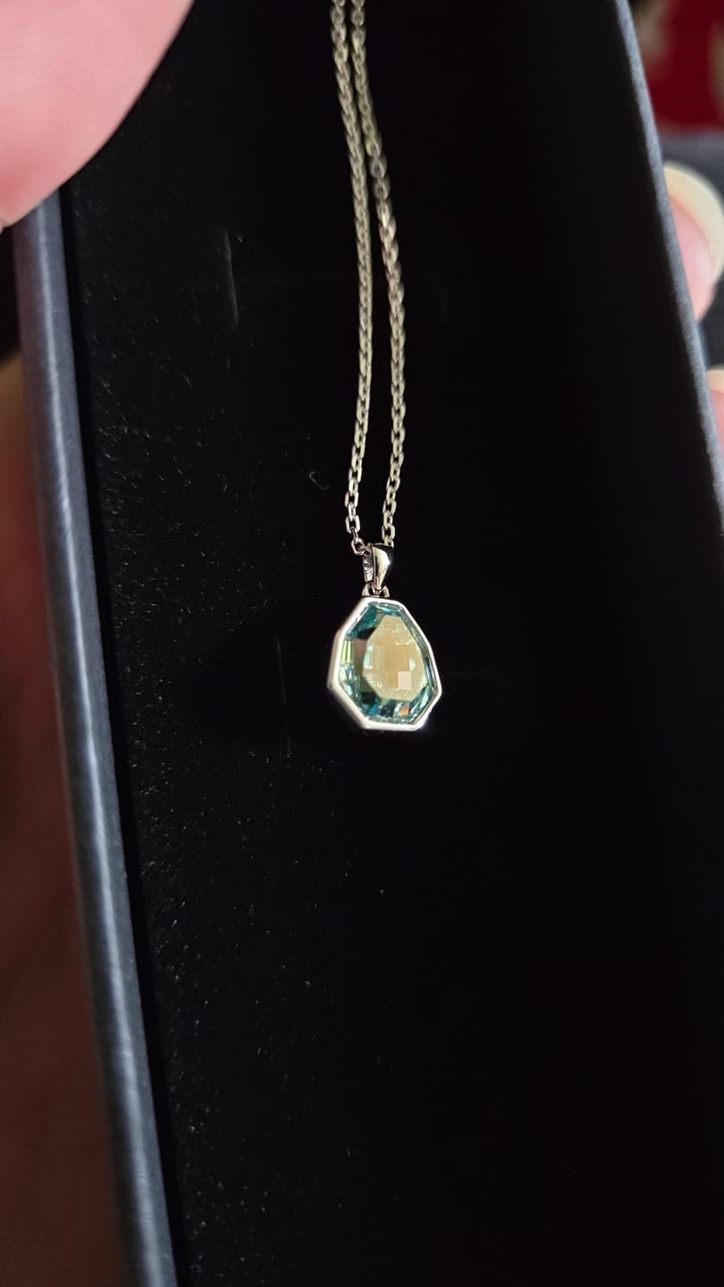 Customer photo review of Minecraft Necklace PREORDER