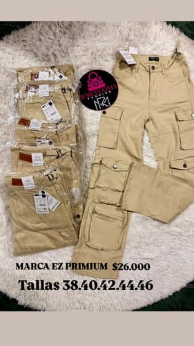 Customer photo review of Jeans Cargo Beige | Modelo N20428-1 (A5) | Moda Estroz | Venta Por Mayor