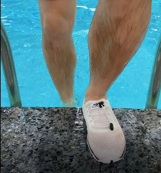 Customer photo review of Aleader Men's Xdrain Classic Knit 3.0 Water Shoes