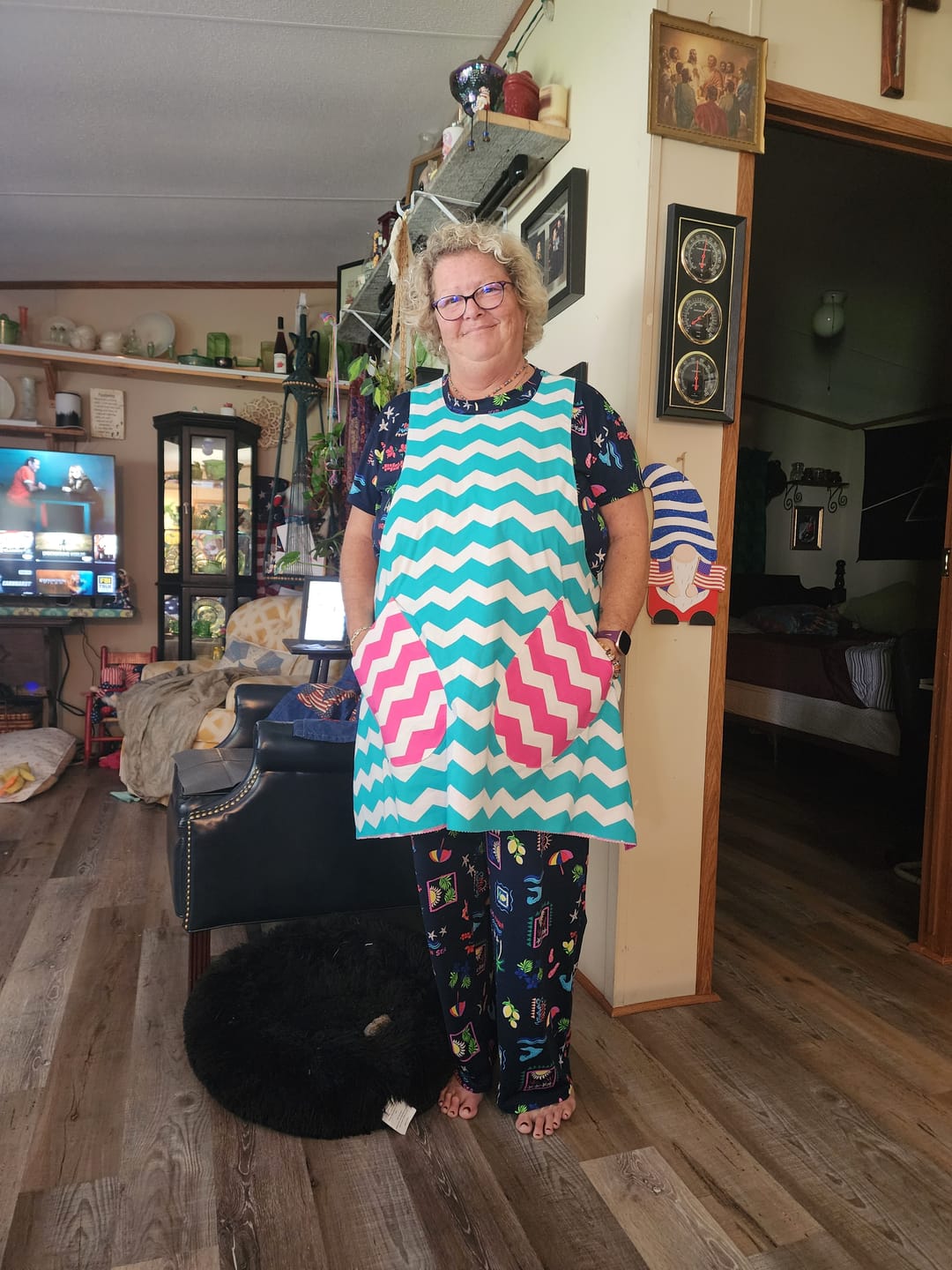 Customer photo review of Crisscross Apron Pattern, Mary Mulari Designs
