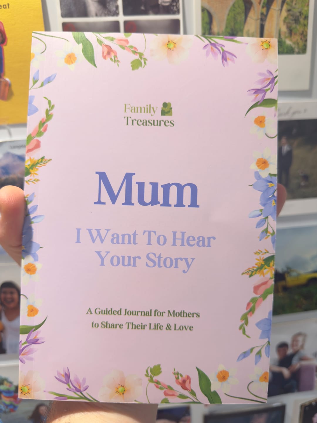 Customer photo review of Mum's Memories Guided Journal *FLASH SALE*