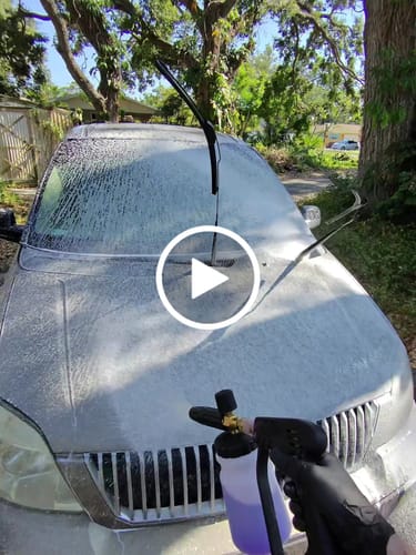 Customer video review of Wide Mouth Foam Cannon