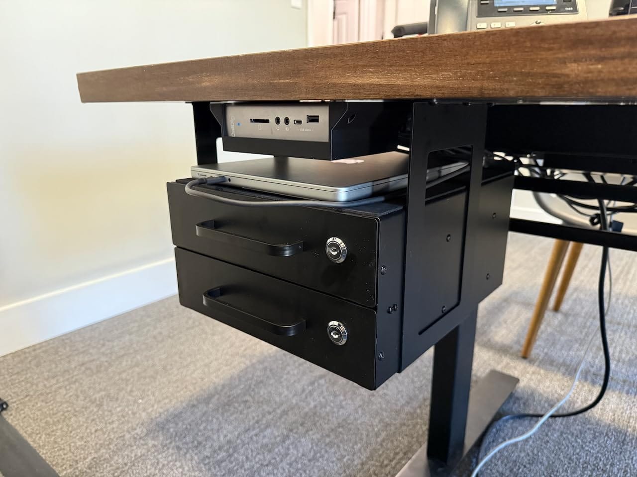 Customer photo review of Lockable Drawer