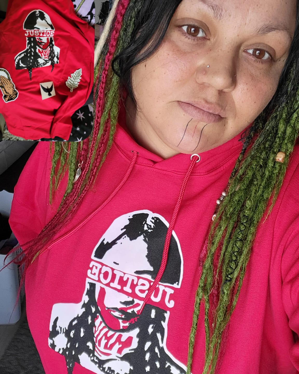 Customer photo review of Justice Hoodie