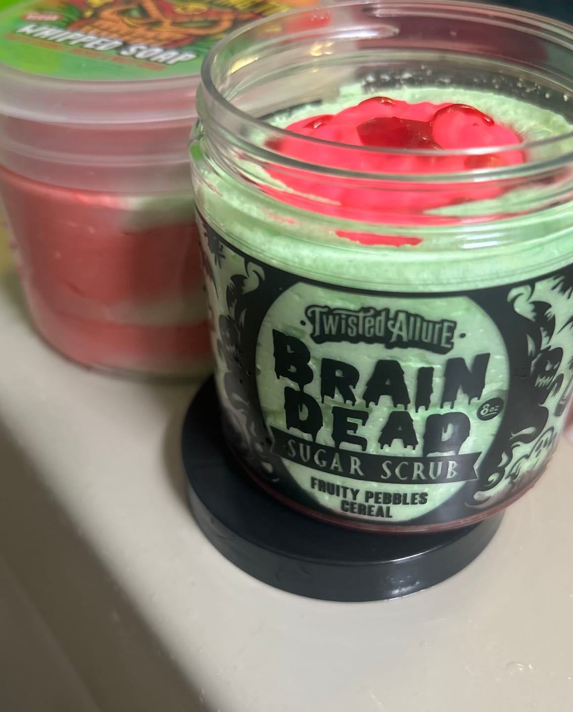 Customer photo review of Brain Dead Sugar Scrub