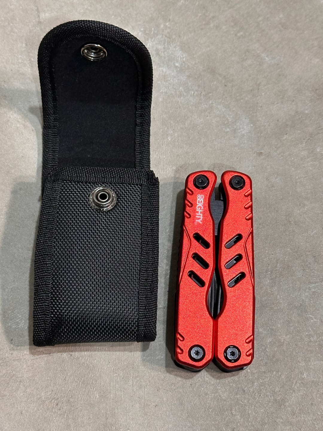 Customer photo review of 80Eighty® Multi-Tool - Red