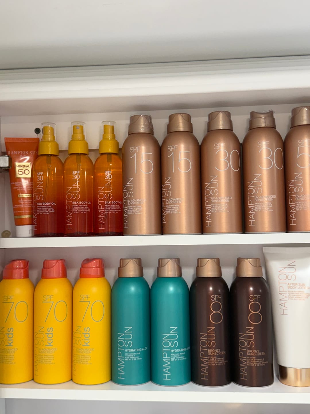 Customer photo review of SPF 15 UV-Advanced Mist