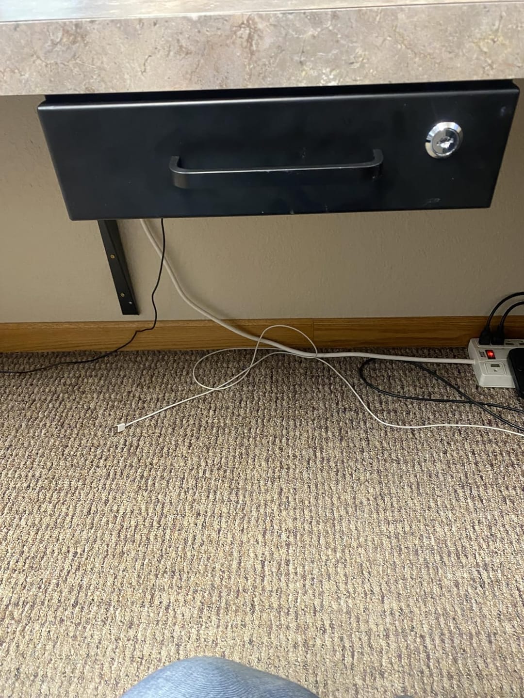 Customer photo review of Lockable Drawer