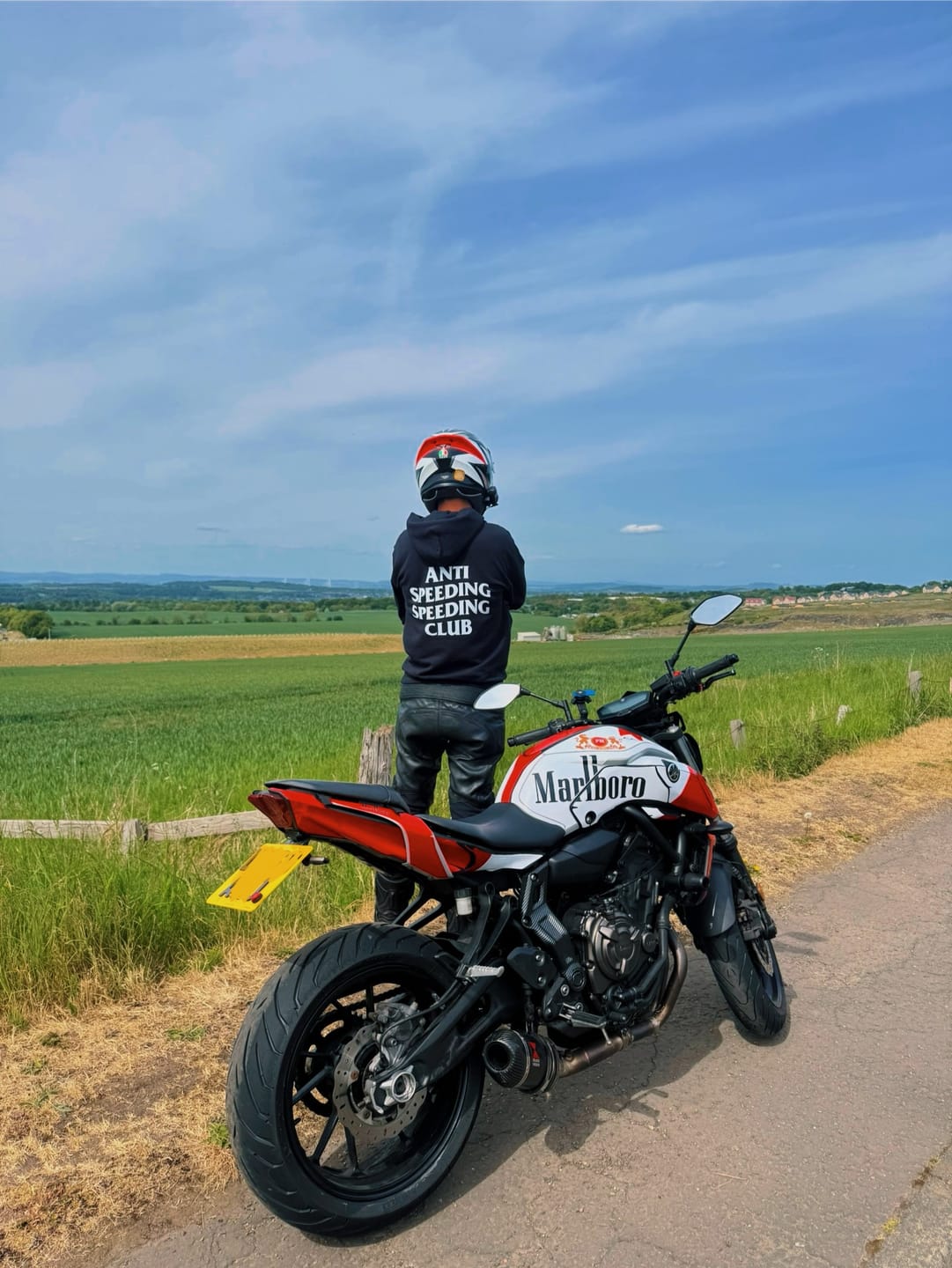 Customer photo review of "Anti Speeding Speeding Club" Hoodie