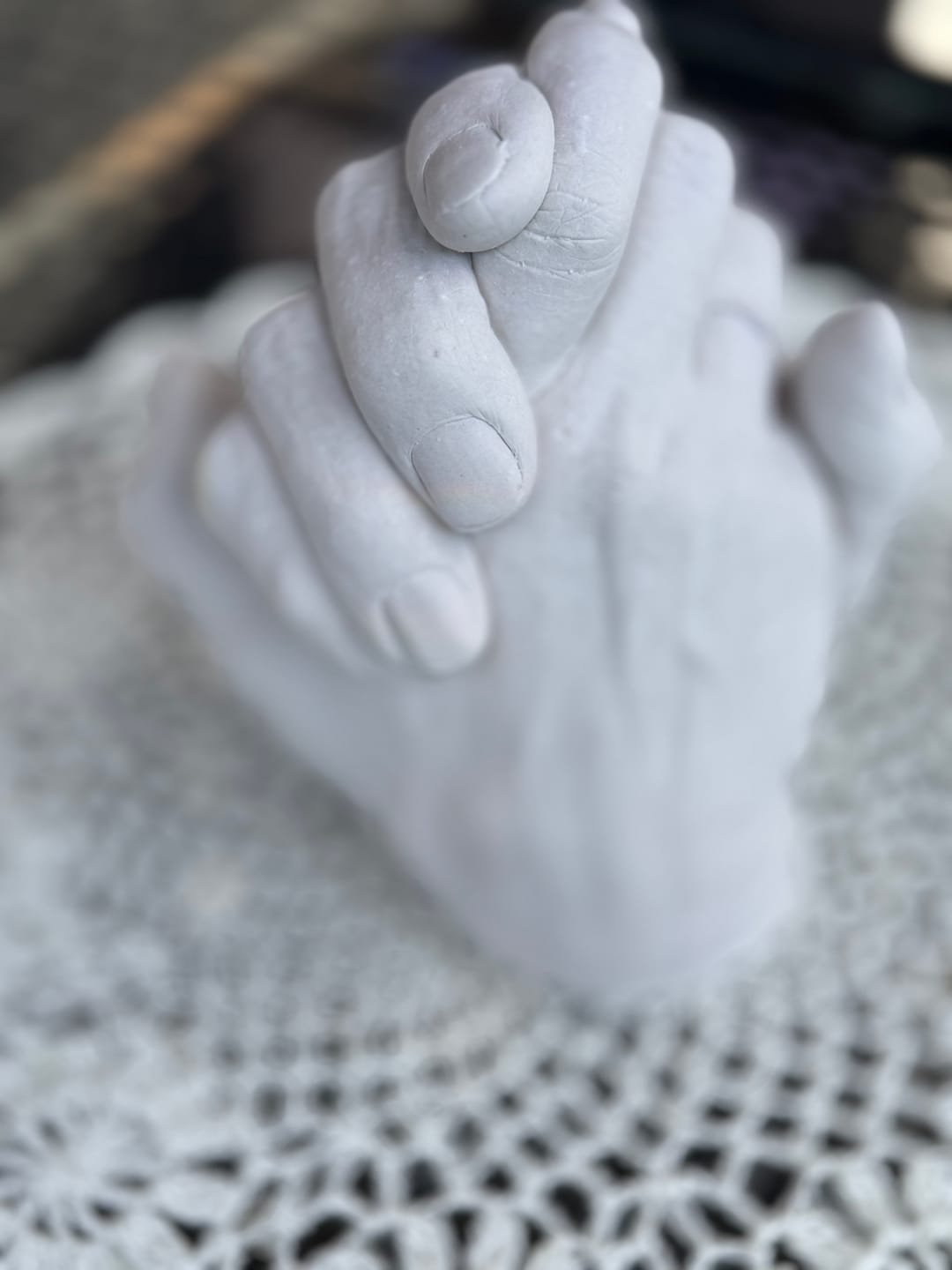 Customer photo review of Zestaw Do Odlewu Dłoni | Para
