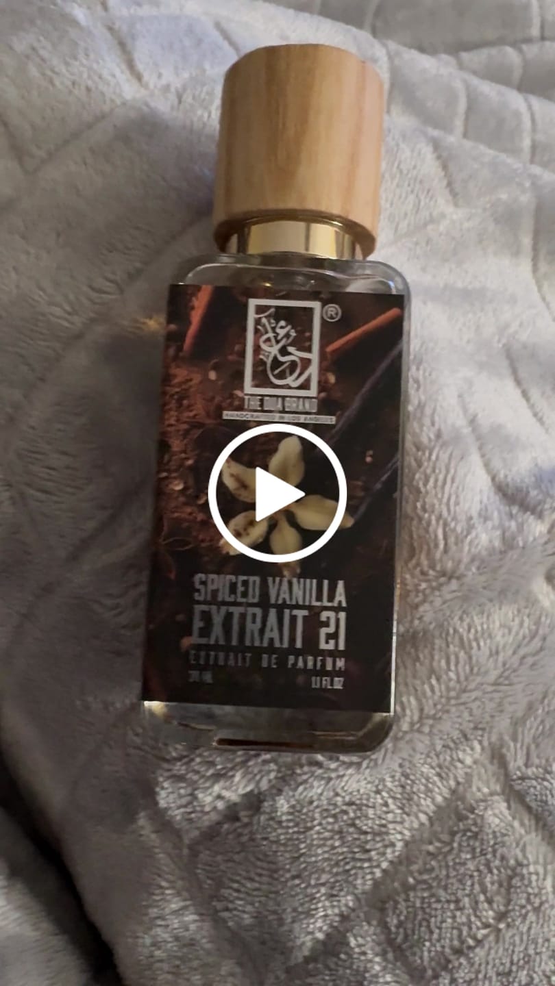 Customer video review of Spiced Vanilla Extrait 21