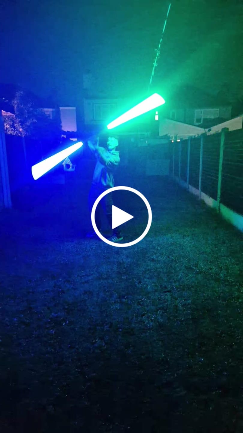 Customer video review of ‍Combat Saber Blade - 1 inch (100% off)