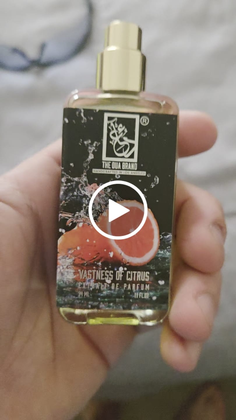 Customer video review of Vastness of Citrus