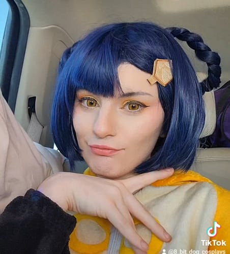 Customer photo review of Cosplay Vivid Yellow