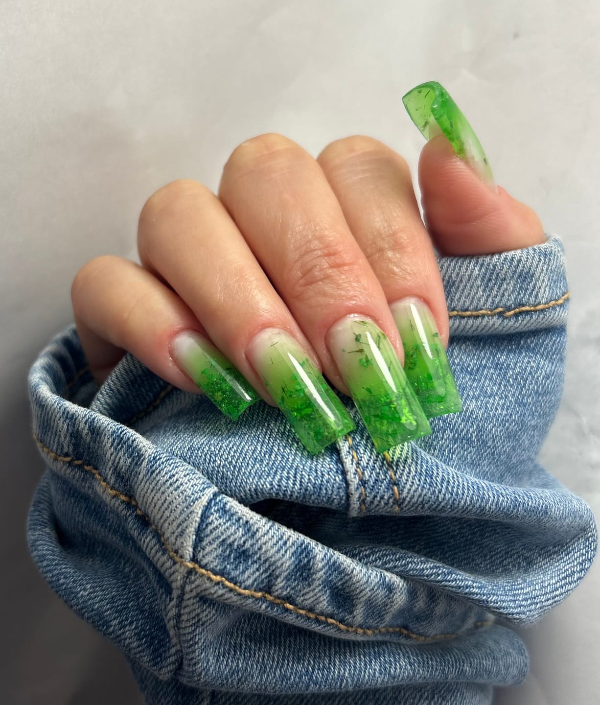 Customer photo review of FloraGlass 02 Builder Gel