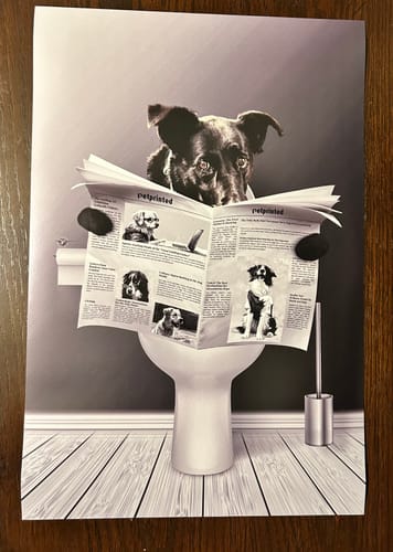 Customer photo review of Important meeting - Personalized poster