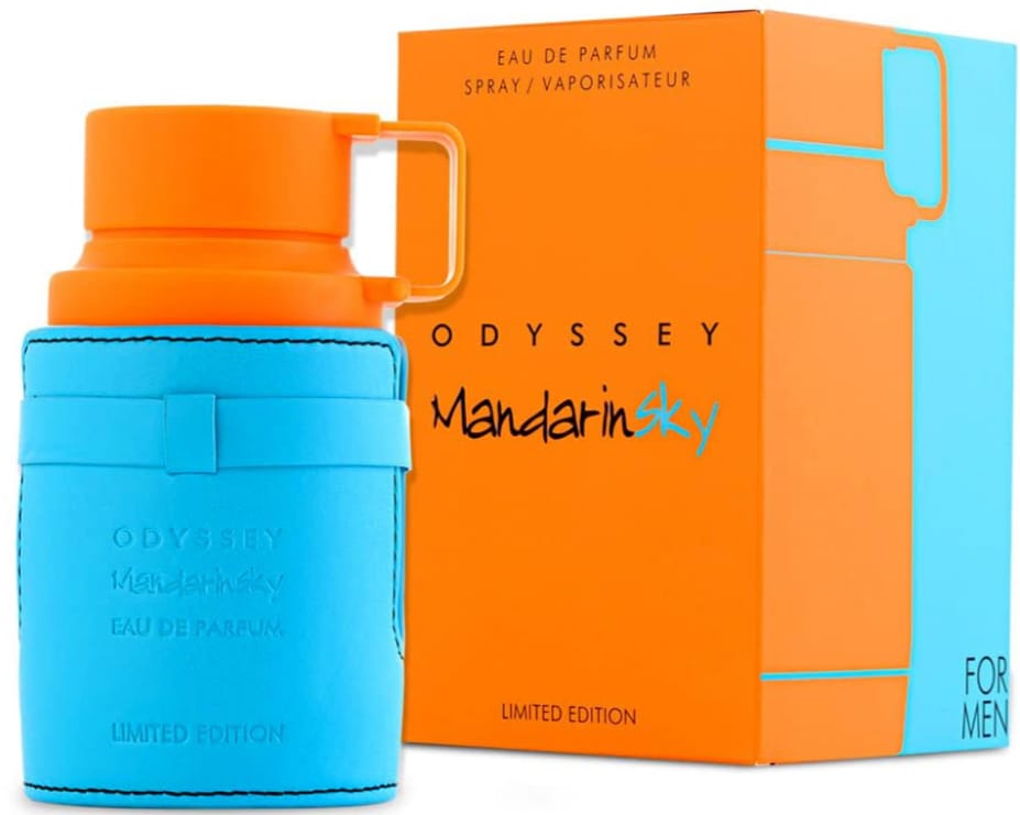 Customer photo review of Armaf Odyssey Mandarin Sky Limited Edition Eau de Parfum Spray for Men