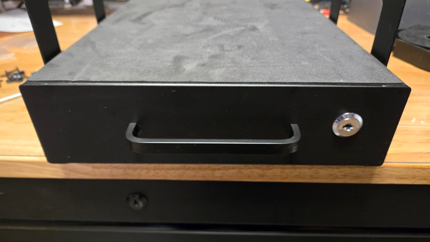 Customer photo review of Lockable Drawer