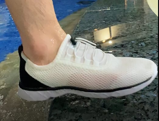 Customer photo review of Aleader Men's Xdrain Classic Knit 3.0 Water Shoes
