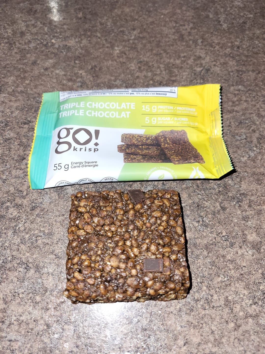 Customer photo review of Go Nutrition - Go Krisp 55gr