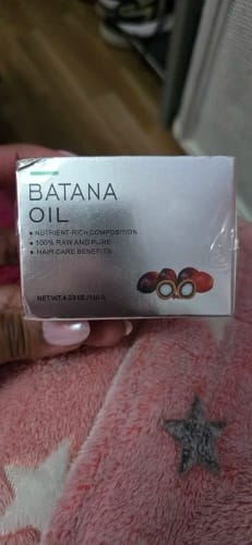 Customer photo review of Raw Batana Oil Hair Oil For Growth And Thickness — Golden Amber | KIMLUD