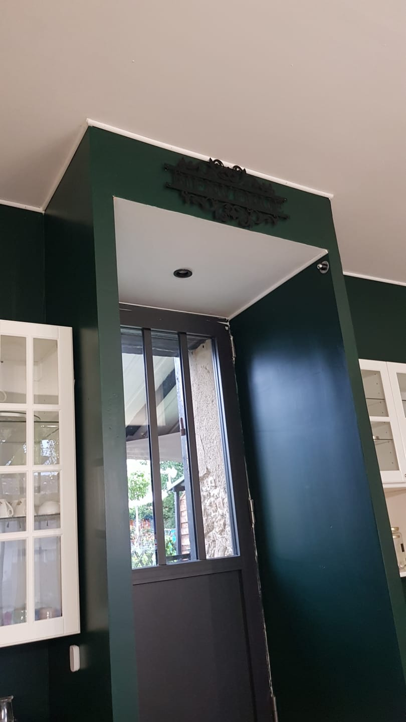 Customer photo review of Décoration Murale en Métal - Bienvenue