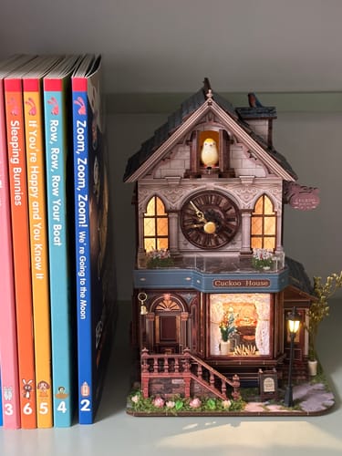 Customer photo review of Cuckoo House DIY 3D Wooden Puzzle
