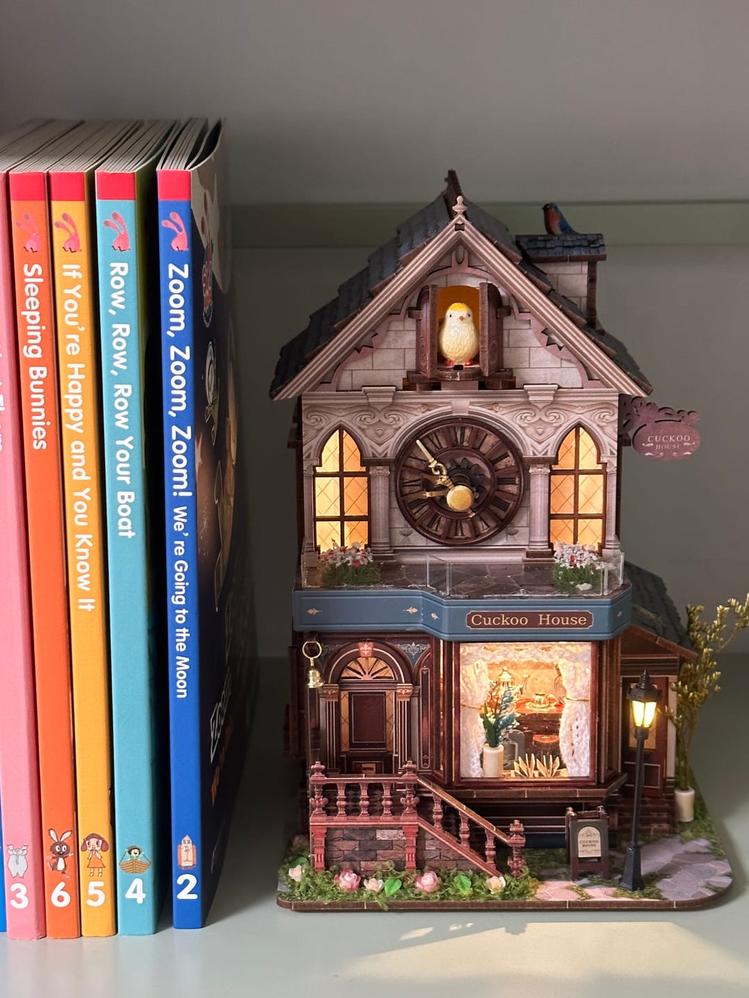 Customer photo review of Cuckoo House DIY 3D Wooden Puzzle