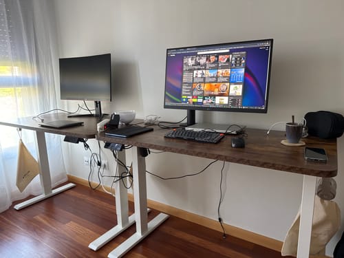 Customer photo review of Maidesite T1 Pro Escritorio Elevable Eléctrico
