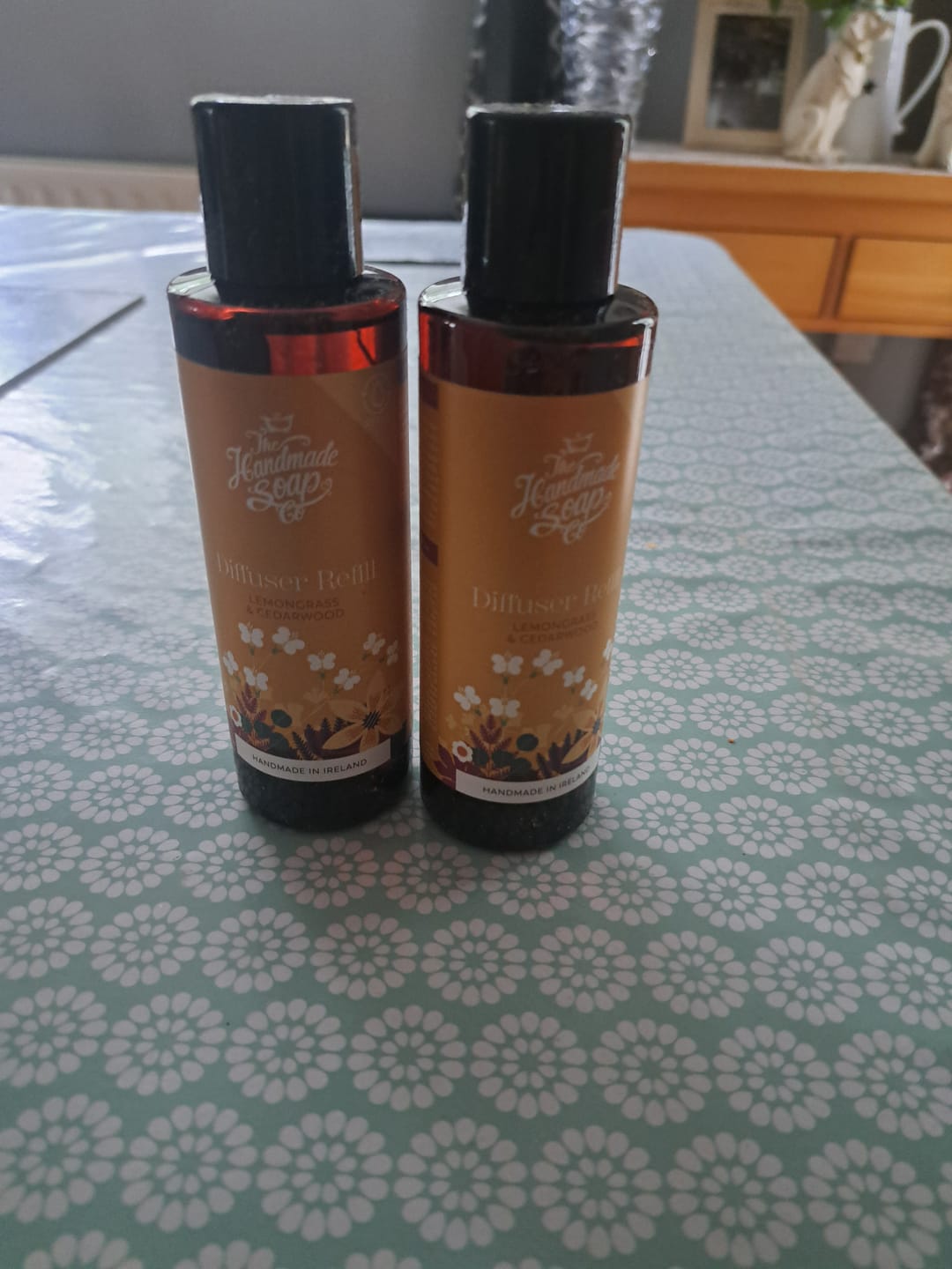 Customer photo review of Reed Diffuser Refill Oil - Lemongrass & Cedarwood | 150ml
