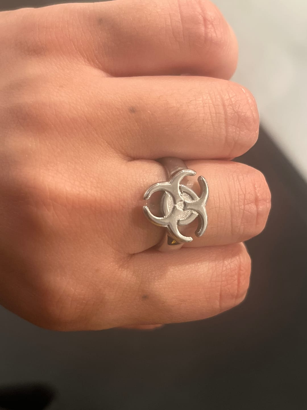 Customer photo review of BIOHAZARD RING