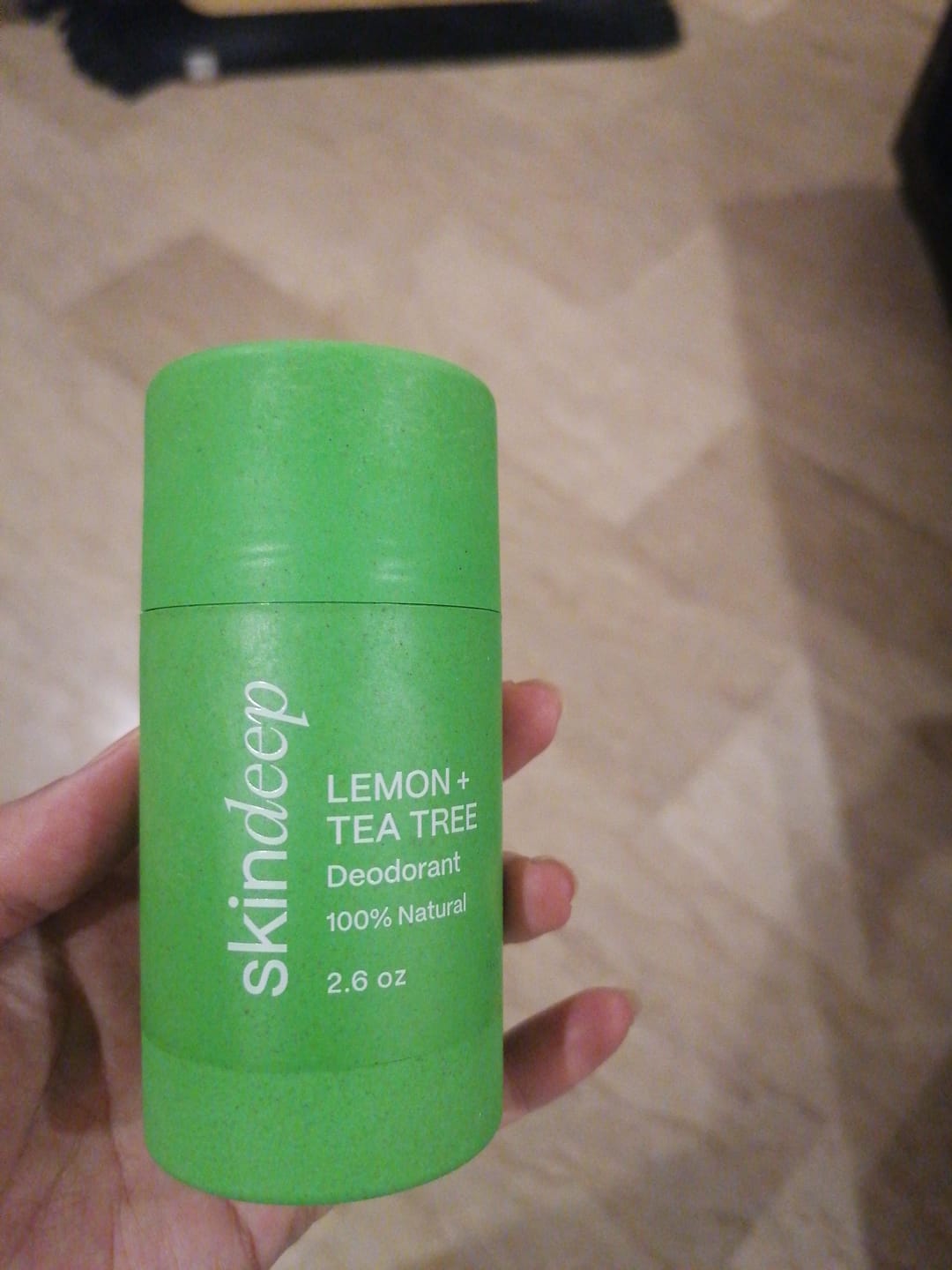 Customer photo review of DEODORANT