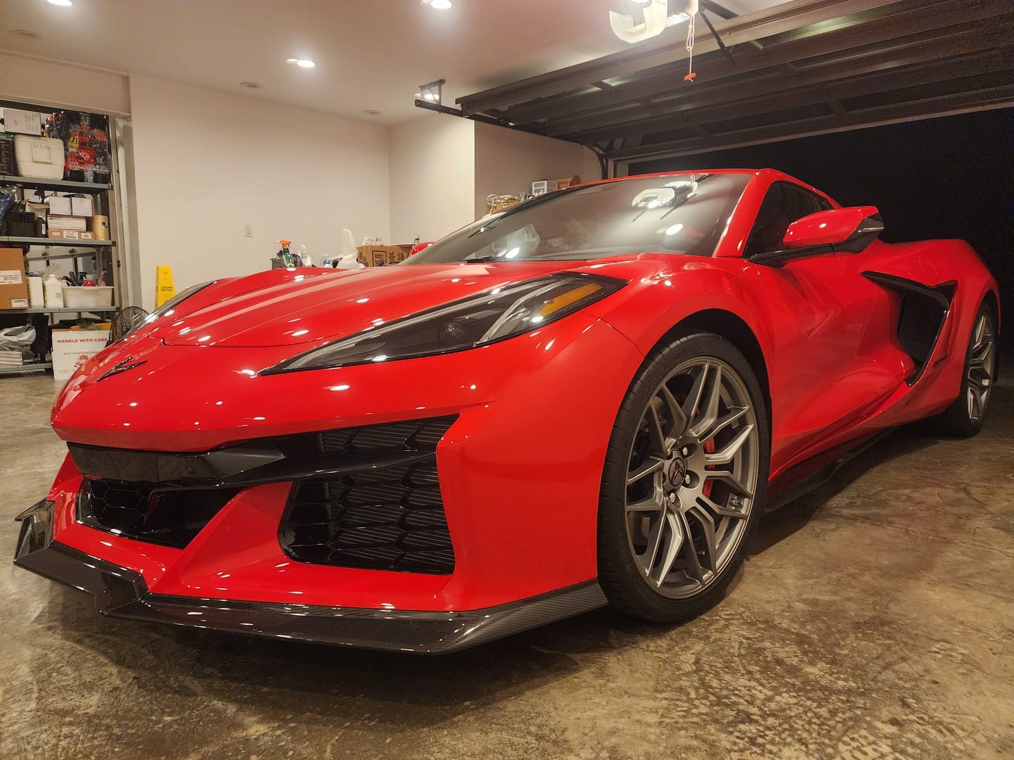 Customer photo review of Chevrolet Corvette C8 Z06 XL Extended Front & Rear Splash Guard