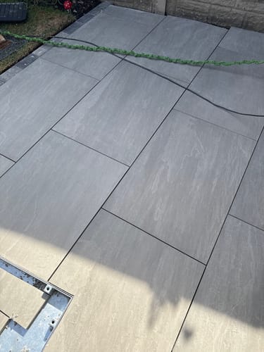 Customer photo review of Kandala - Grey Porcelain Paving Tiles - 900 x 600 x 20mm