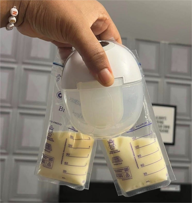 Customer photo review of Relievoo® Wearable Breast Pump PRO2