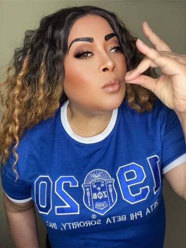 undefined review of Zeta Phi Beta 1920 - embroidered premium T shirt image 1 out of 1