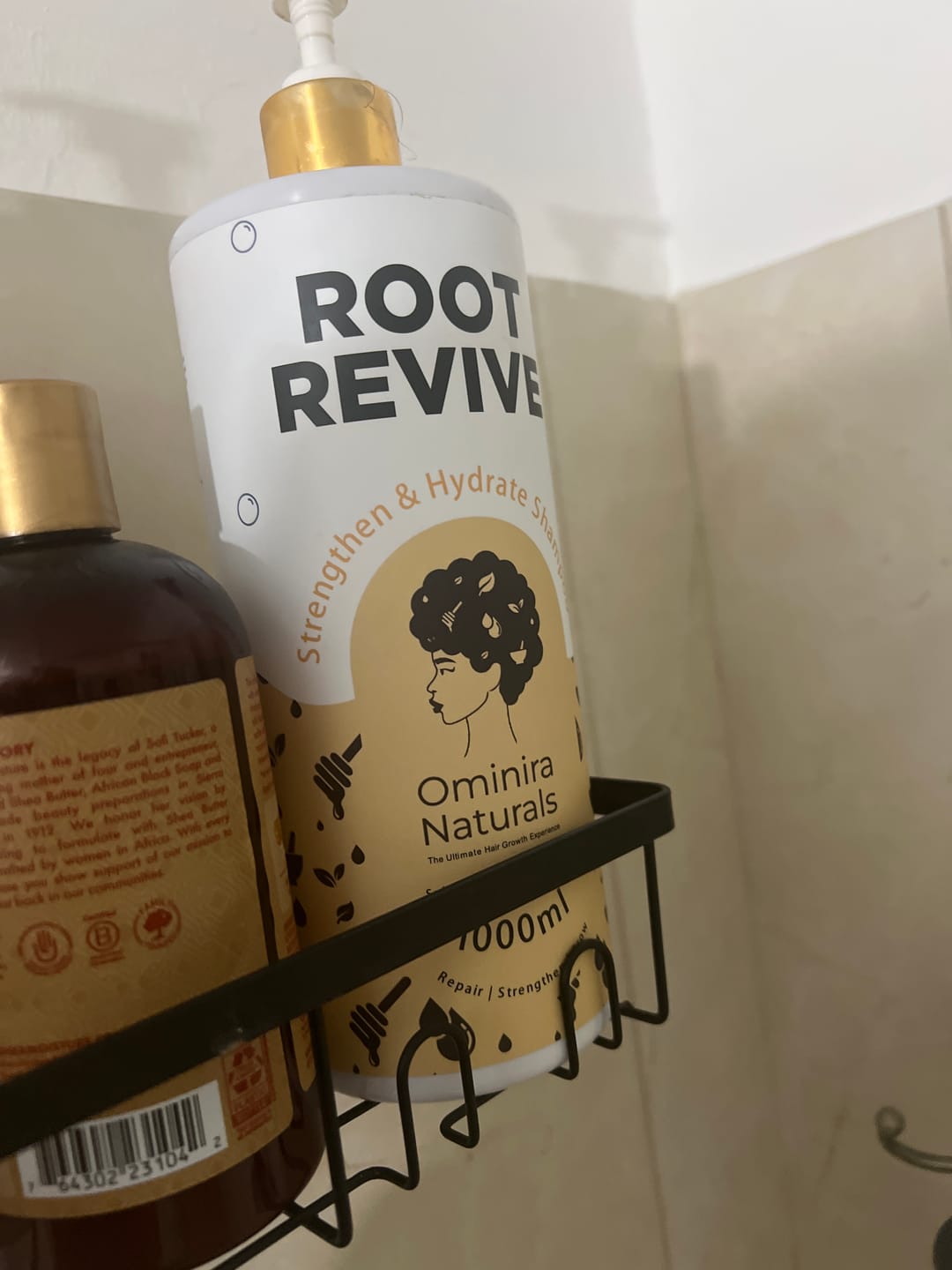 Customer photo review of Root Revive – Strengthen & Hydrate Shampoo