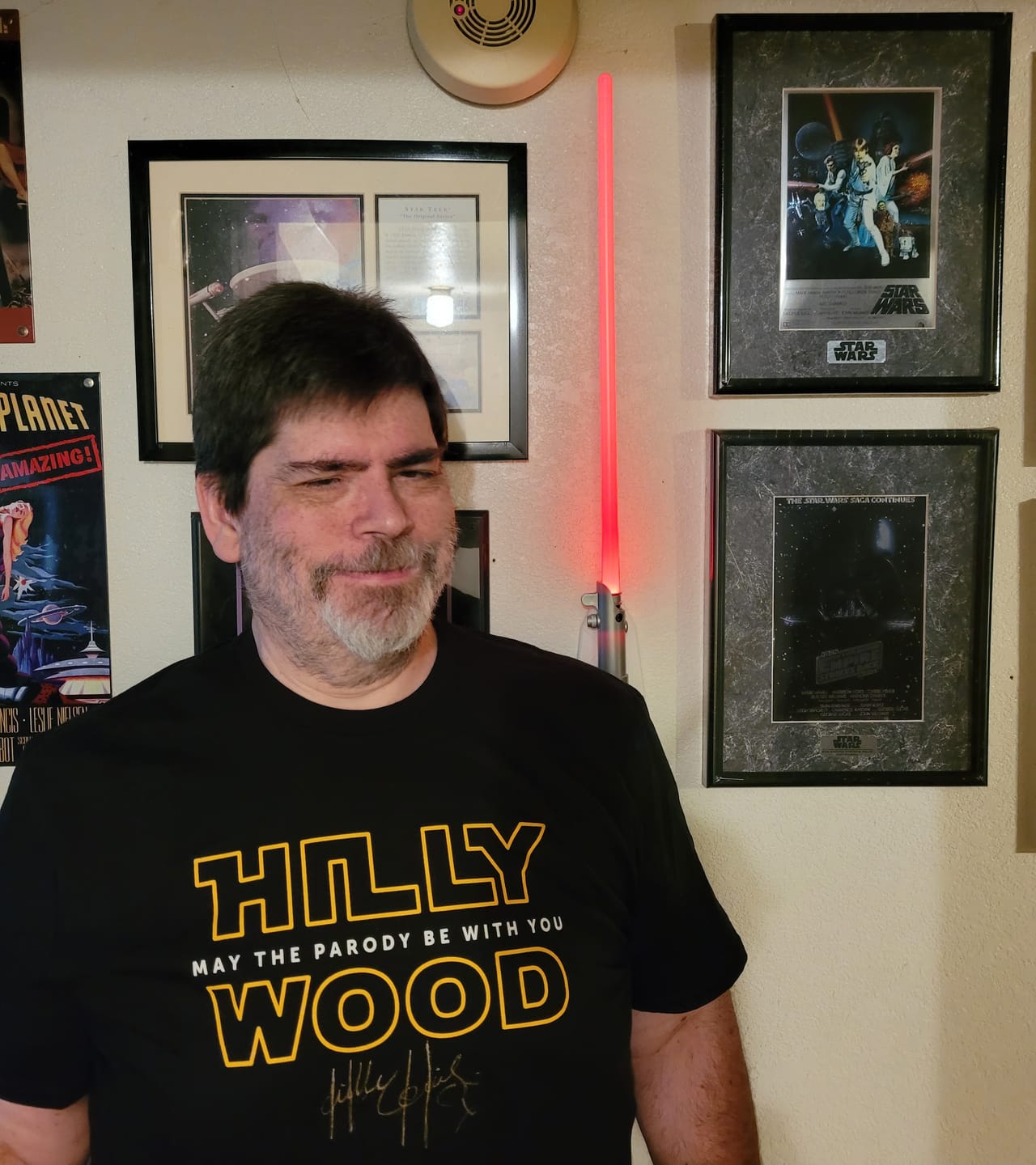 Customer photo review of May The Parody Be With You T-shirt