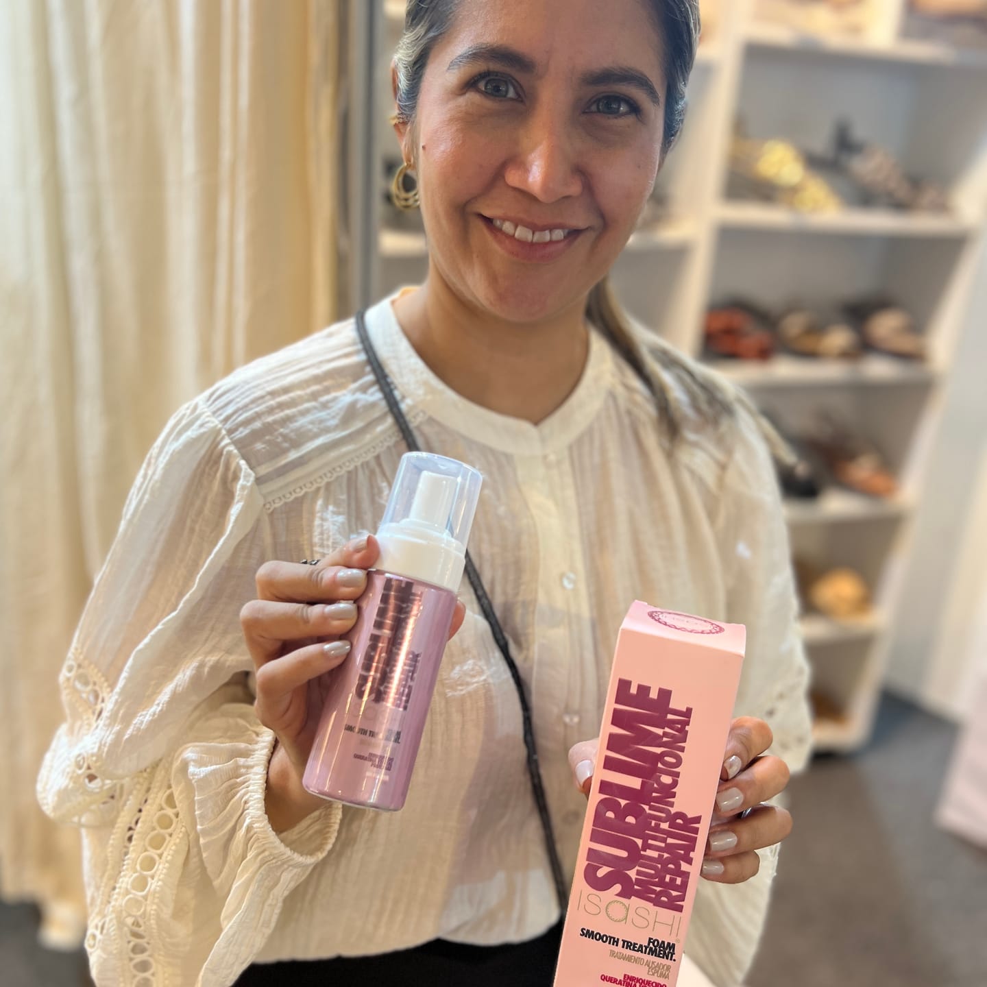 Customer photo review of KIT LISO PERFECTO MADRES 20% DESCUENTO