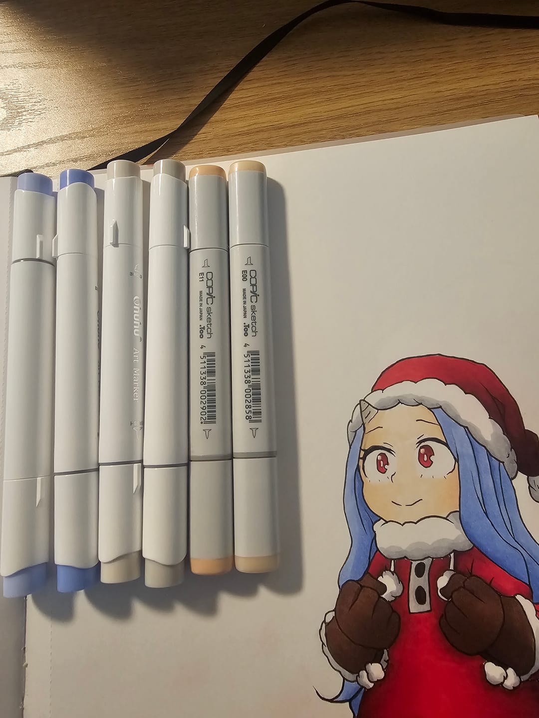Customer photo review of Ohuhu Marker Pads Art Sketchbooks for Markers