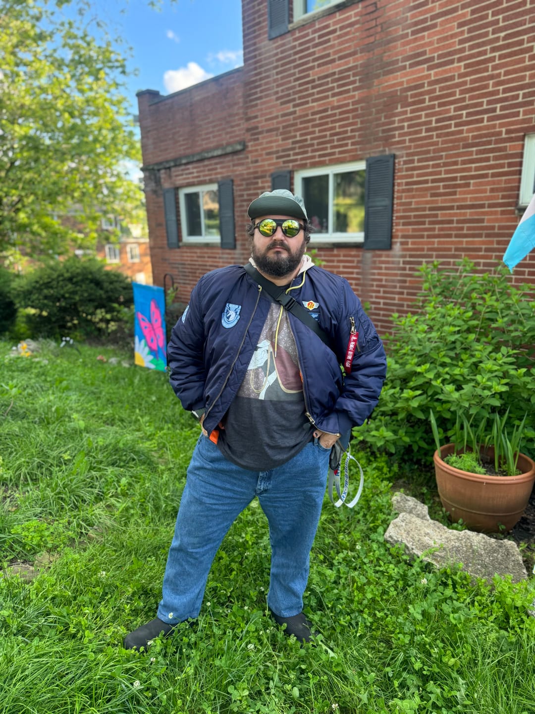 Customer photo review of “Newtype Frequency” Flight Jacket