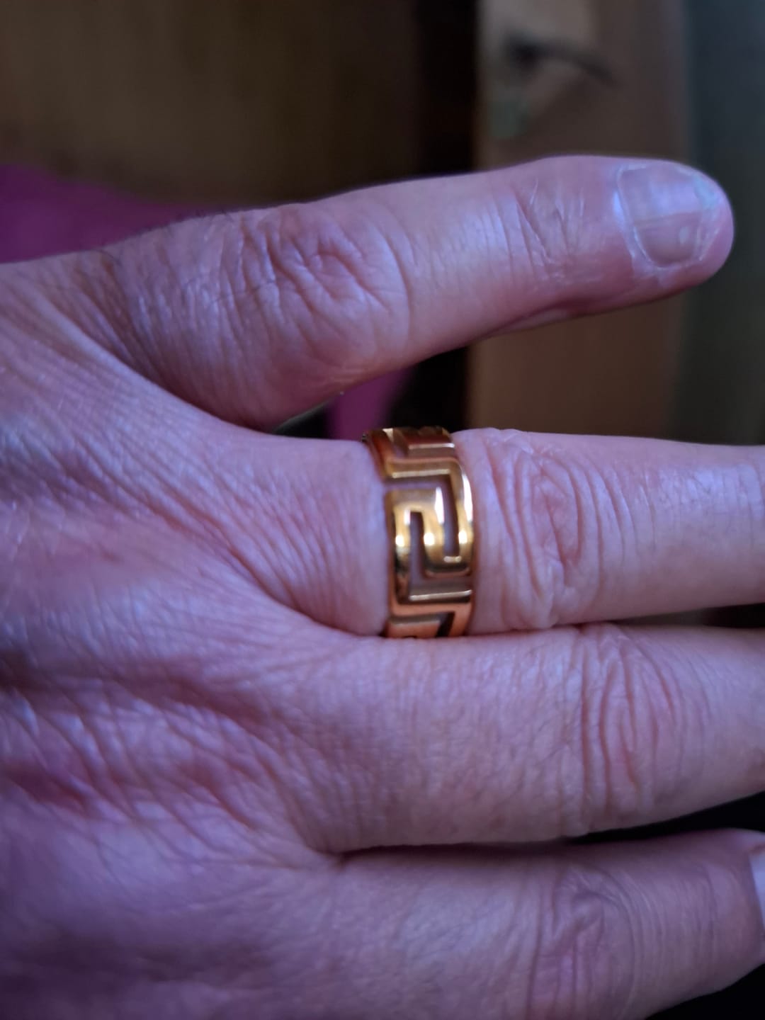 Customer photo review of Inel - Greek Gold