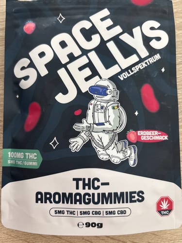 Customer photo review of THC Spacejellies Vollspektrum | 100mg THC | 20 Stk.